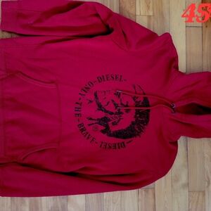 Diesel Hooded Sweatshirt Mohawk Logo